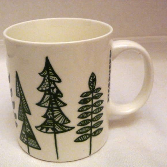 STARBUCKS COFFEE Christmas Collectibles Lot Annual 12th Ed Santa Bear & 2015 Mug - Picture 13 of 16